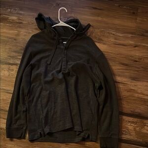 Men's Black Hoodie Sweater